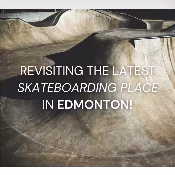Mastering urban skateboarding at new skatepark in Jasper Edmonton